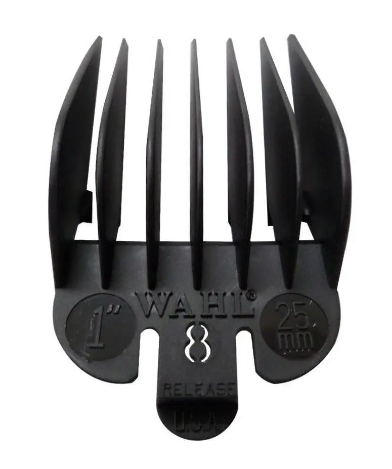 Wahl No.8 Attachment Comb 25Mm (1") Cut Black