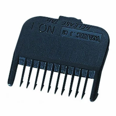 Wahl No.1 Attachment Comb 3Mm (1/8") Cut Black