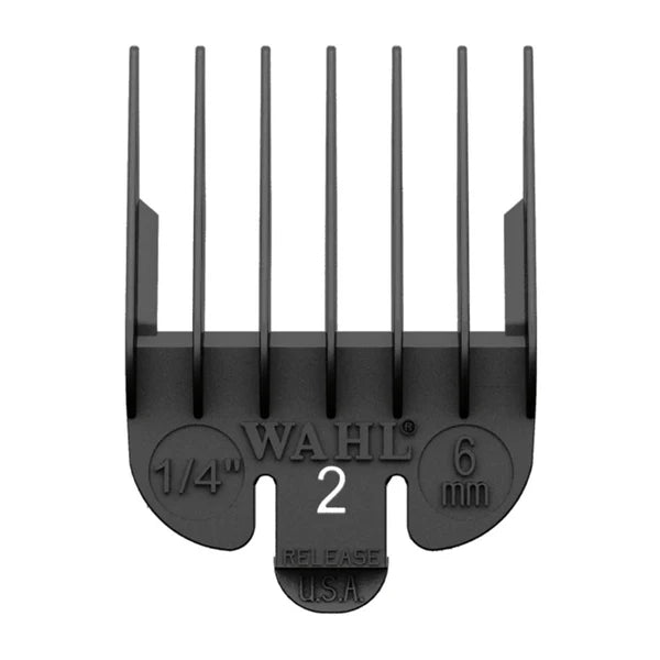 Wahl No.2 Attachment Comb 6Mm (1/4") Cut Black