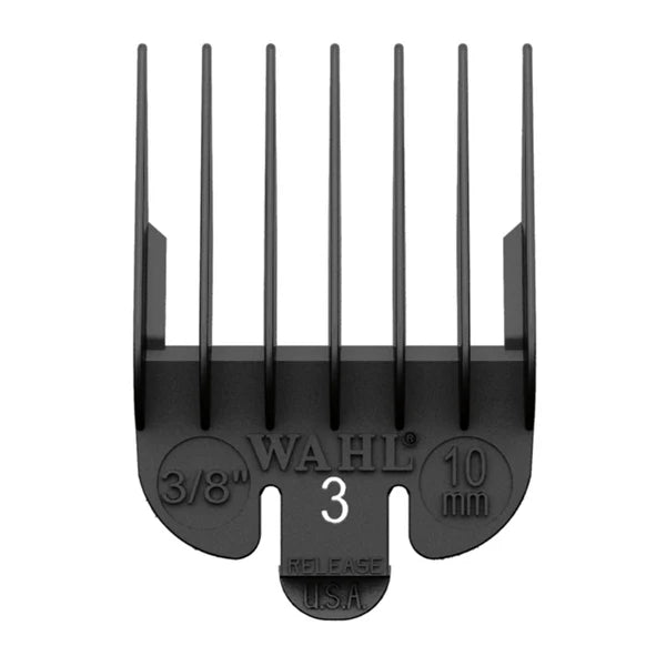 Wahl No.3 Attachment Comb 10Mm (3/8") Cut Black
