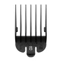 Wahl No.8 Attachment Comb 25Mm Black Plastic Slide On