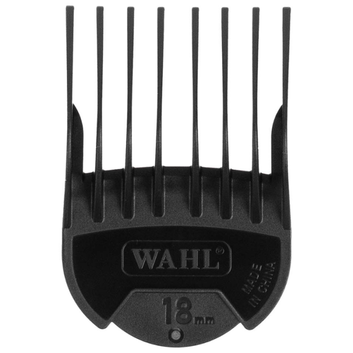 Wahl No.6 Attachment Comb 18Mm Black Plastic Slide On